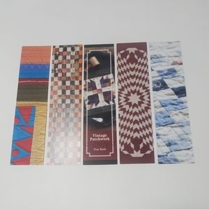 5/$15 Quilt Bookmarks